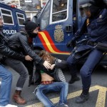 hiszpania - protesty i restrykcje prawne