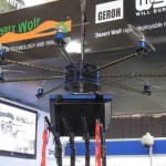dron do walki z tłumem